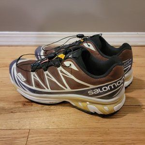 Salomon XT-6 Black/Grape/Chocolate Fondant Size 9